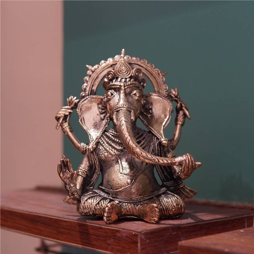 Brass Ganesh ji Idol